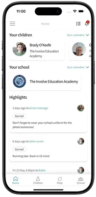 App screen
