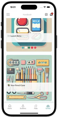 App screen