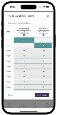 App screen